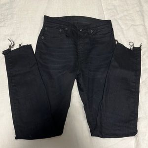 R13 high rise skinny 27